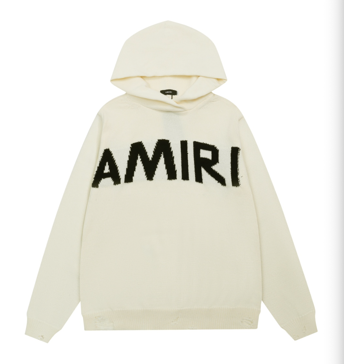 AMIRI LOGO HOODIE KNIT SWEATER – MULTIPLE DESIGNS– 1:1 HIGH END