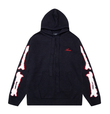 AMIRI LOGO HOODIE KNIT SWEATER – MULTIPLE DESIGNS– 1:1 HIGH END