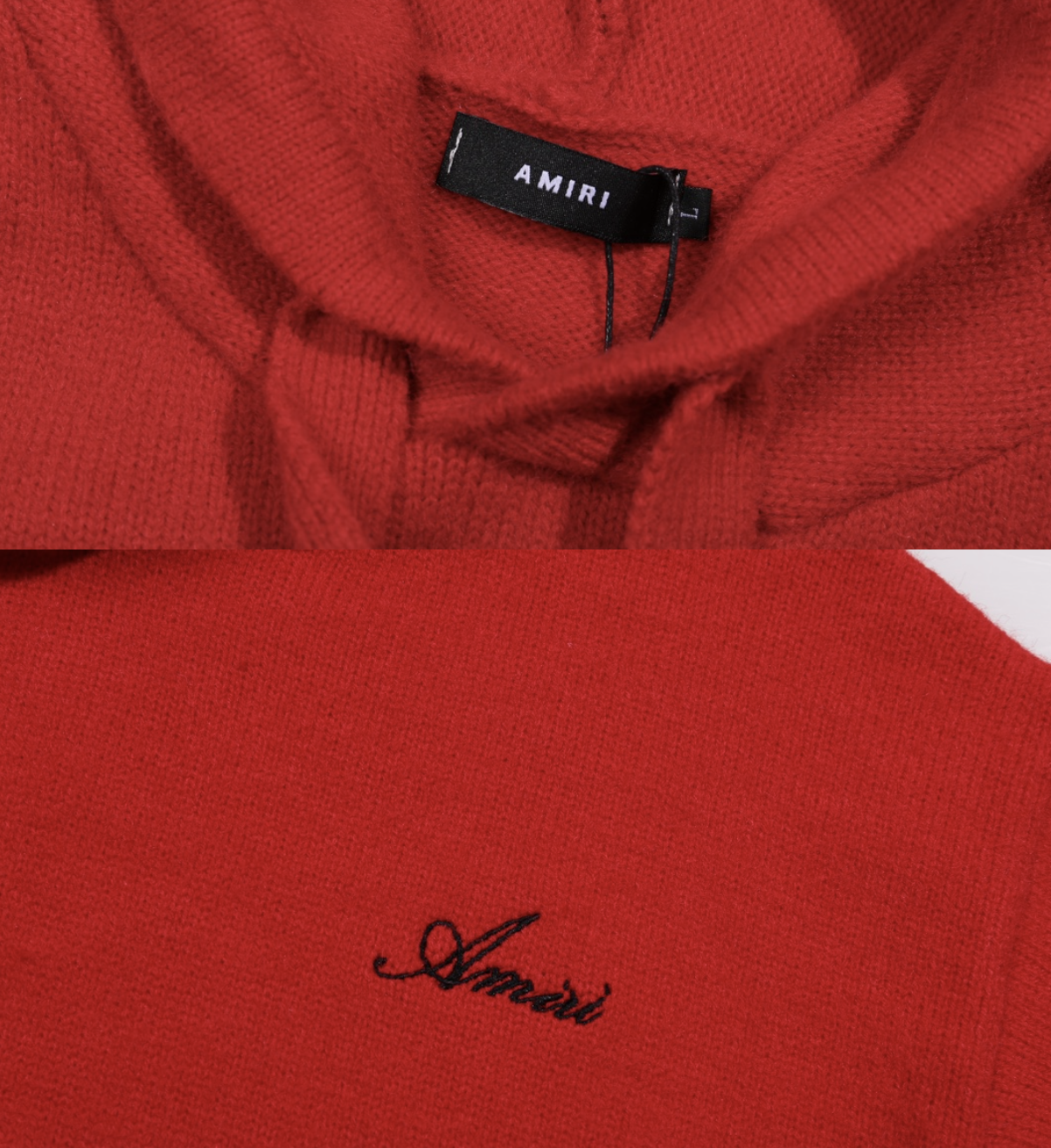 AMIRI LOGO HOODIE KNIT SWEATER – MULTIPLE DESIGNS– 1:1 HIGH END