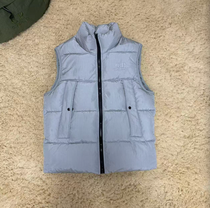 C.P. COMPANY PADDED LOGO VEST – MULTIPLE COLORS – PREMIUM QUALITY