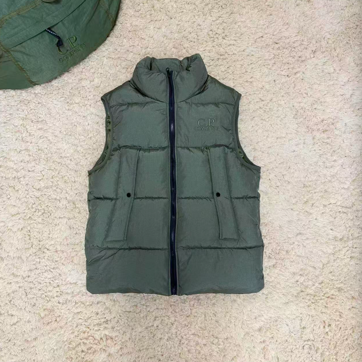 C.P. COMPANY PADDED LOGO VEST – MULTIPLE COLORS – PREMIUM QUALITY