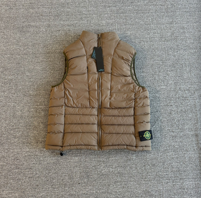 STONE ISLAND LIGHT DOWN PUFFER VEST– 1:1 HIGH END