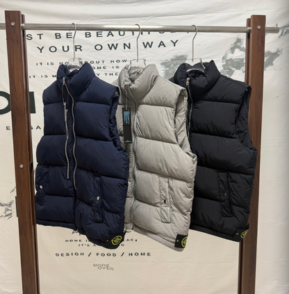 STONE ISLAND CRINKLE REPS VEST– 1:1 HIGH END
