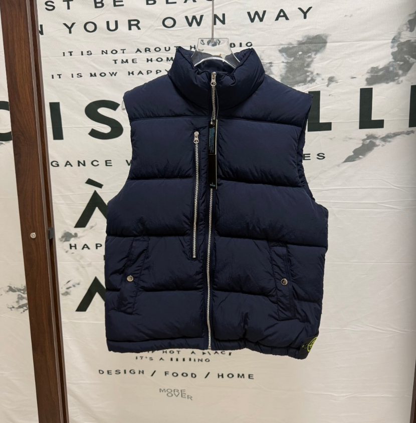 STONE ISLAND CRINKLE REPS VEST– 1:1 HIGH END