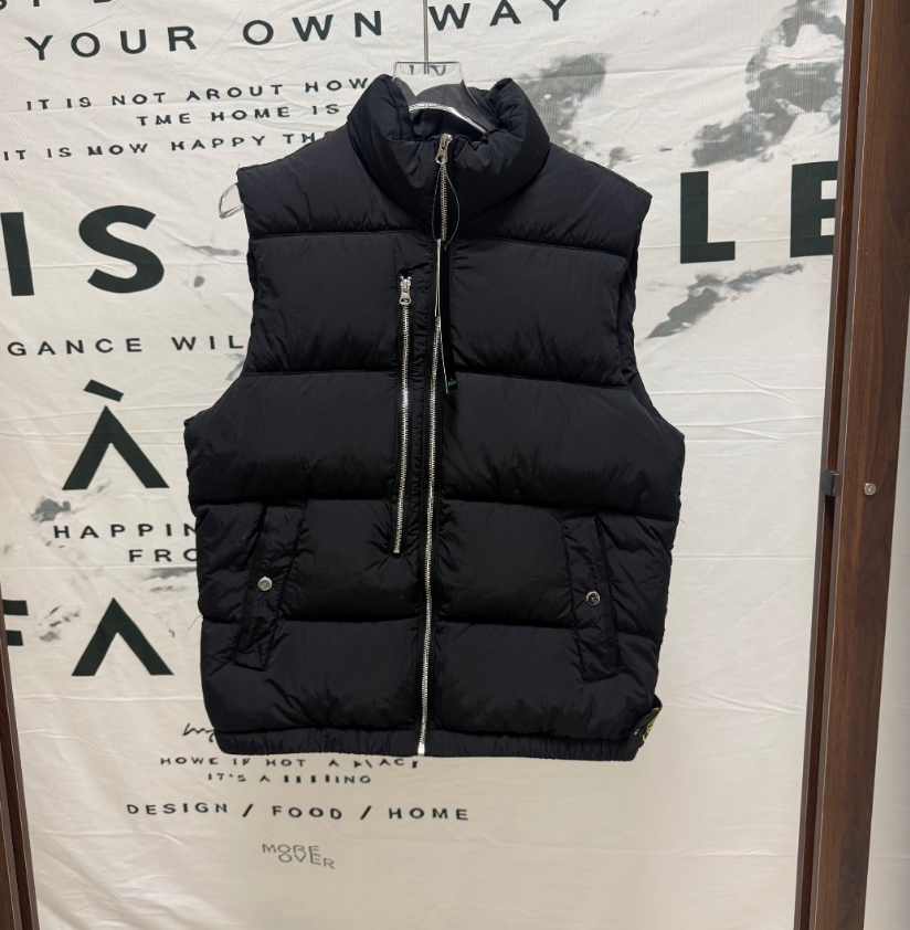 STONE ISLAND CRINKLE REPS VEST– 1:1 HIGH END