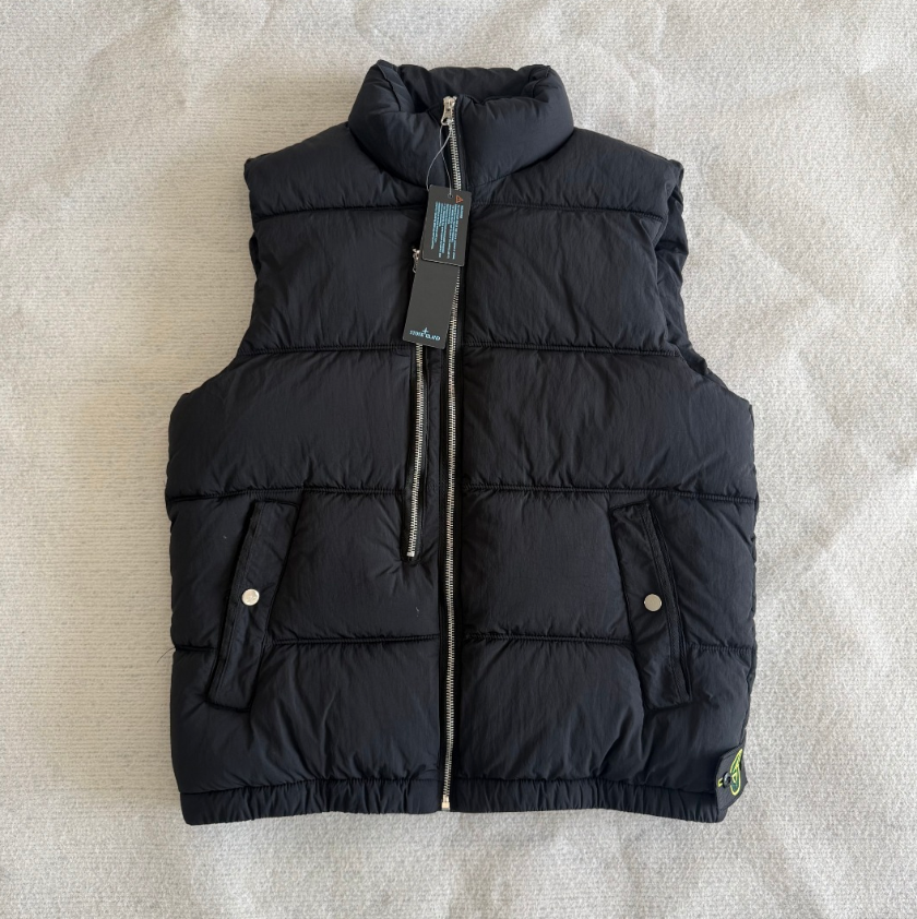 STONE ISLAND CRINKLE REPS VEST– 1:1 HIGH END