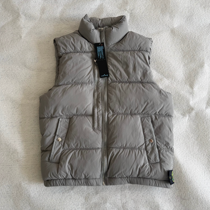 STONE ISLAND CRINKLE REPS VEST– 1:1 HIGH END