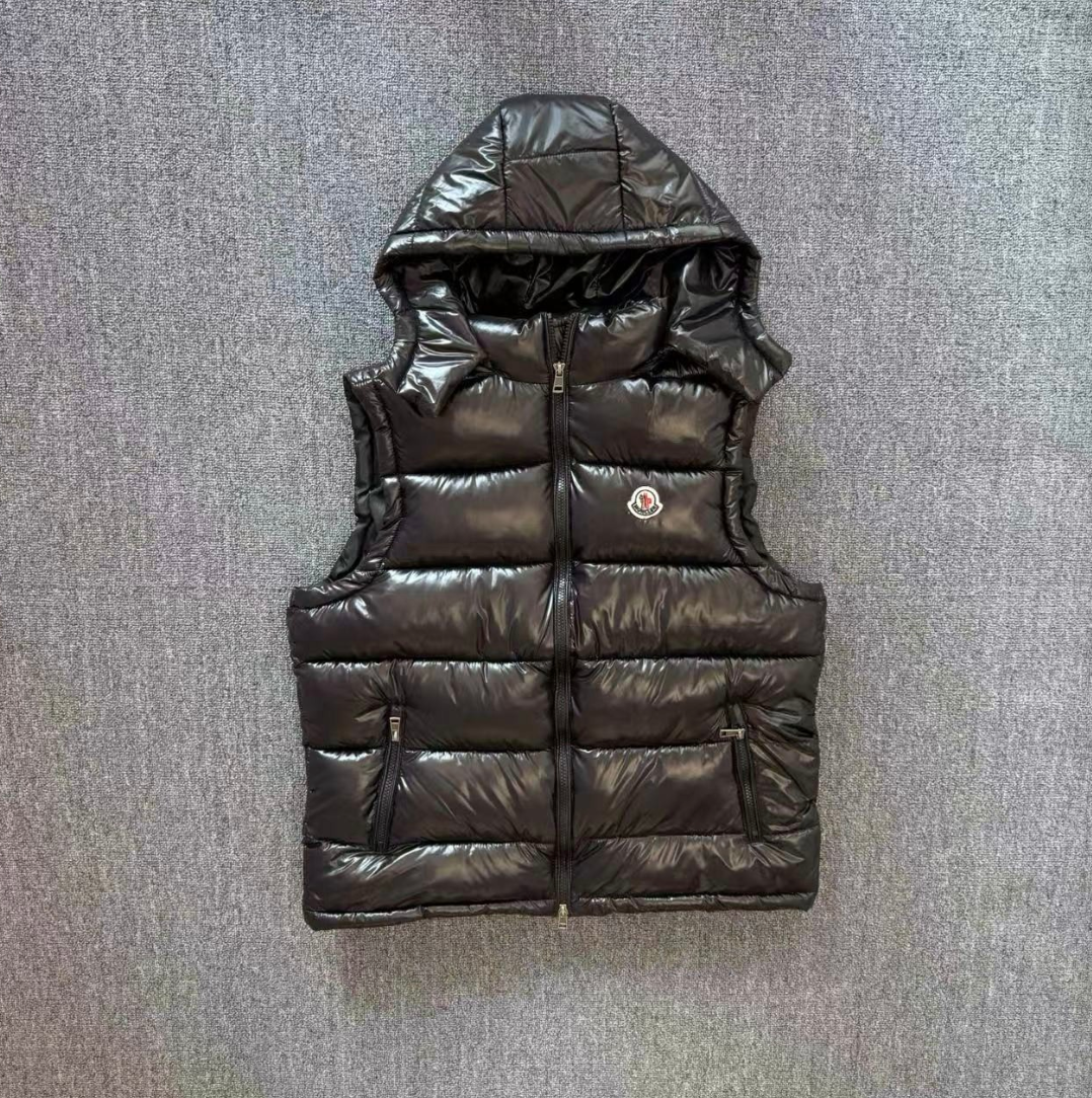 MONCLER HOODED DOWN VEST – 1:1 HIGH END