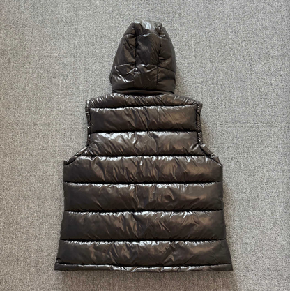 MONCLER HOODED DOWN VEST – 1:1 HIGH END