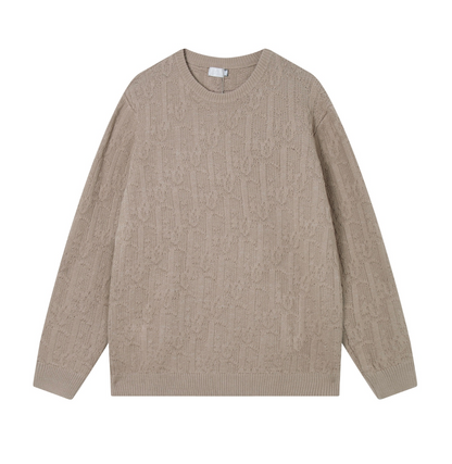 DIOR LOGO KNIT SWEATER– HIGH END