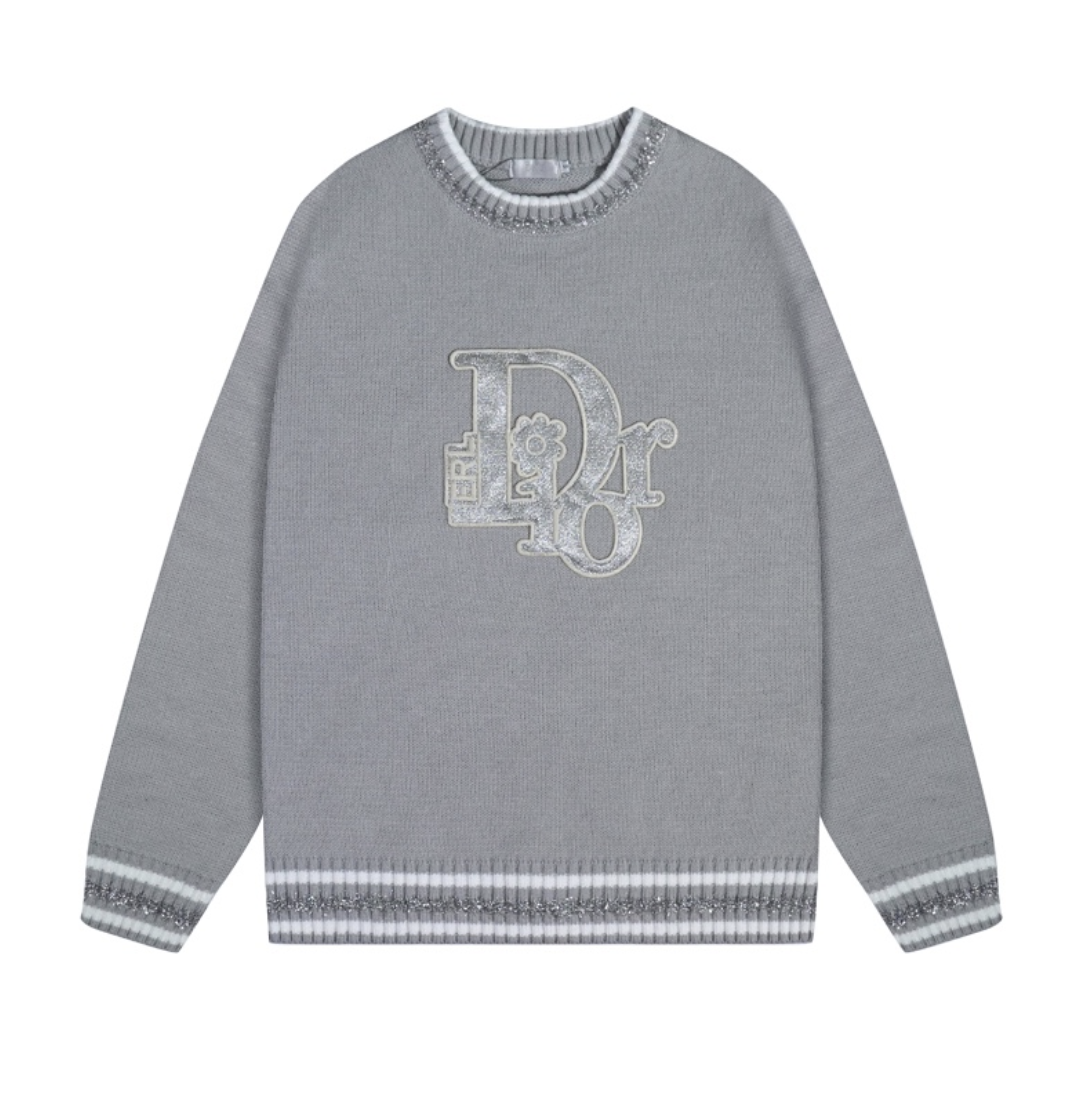 DIOR LOGO KNIT SWEATER– HIGH END