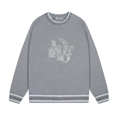 DIOR LOGO KNIT SWEATER– HIGH END