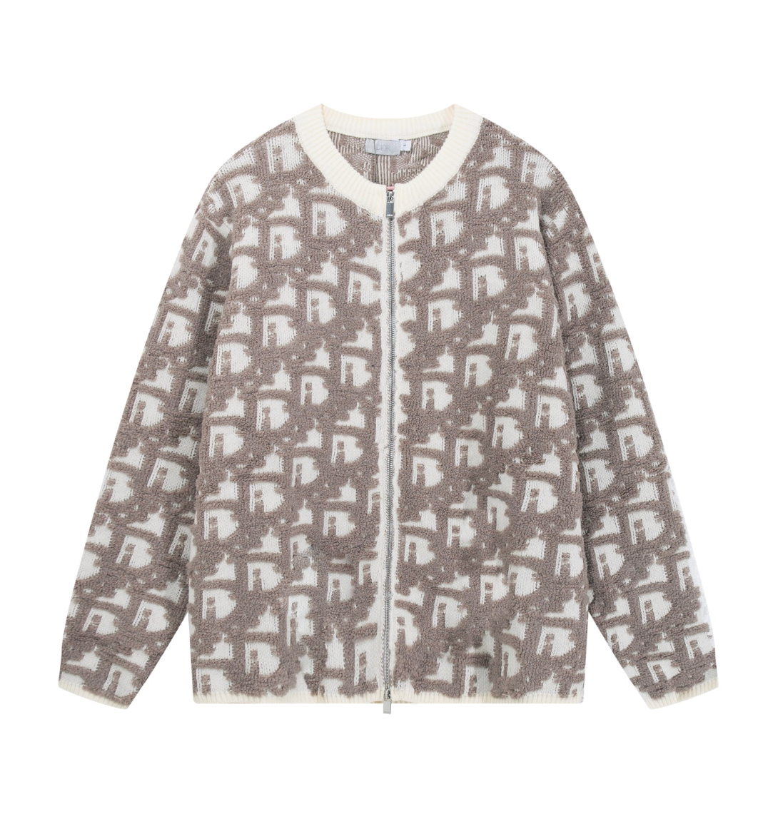 DIOR LOGO KNIT SWEATER– HIGH END