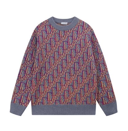 DIOR LOGO KNIT SWEATER– HIGH END