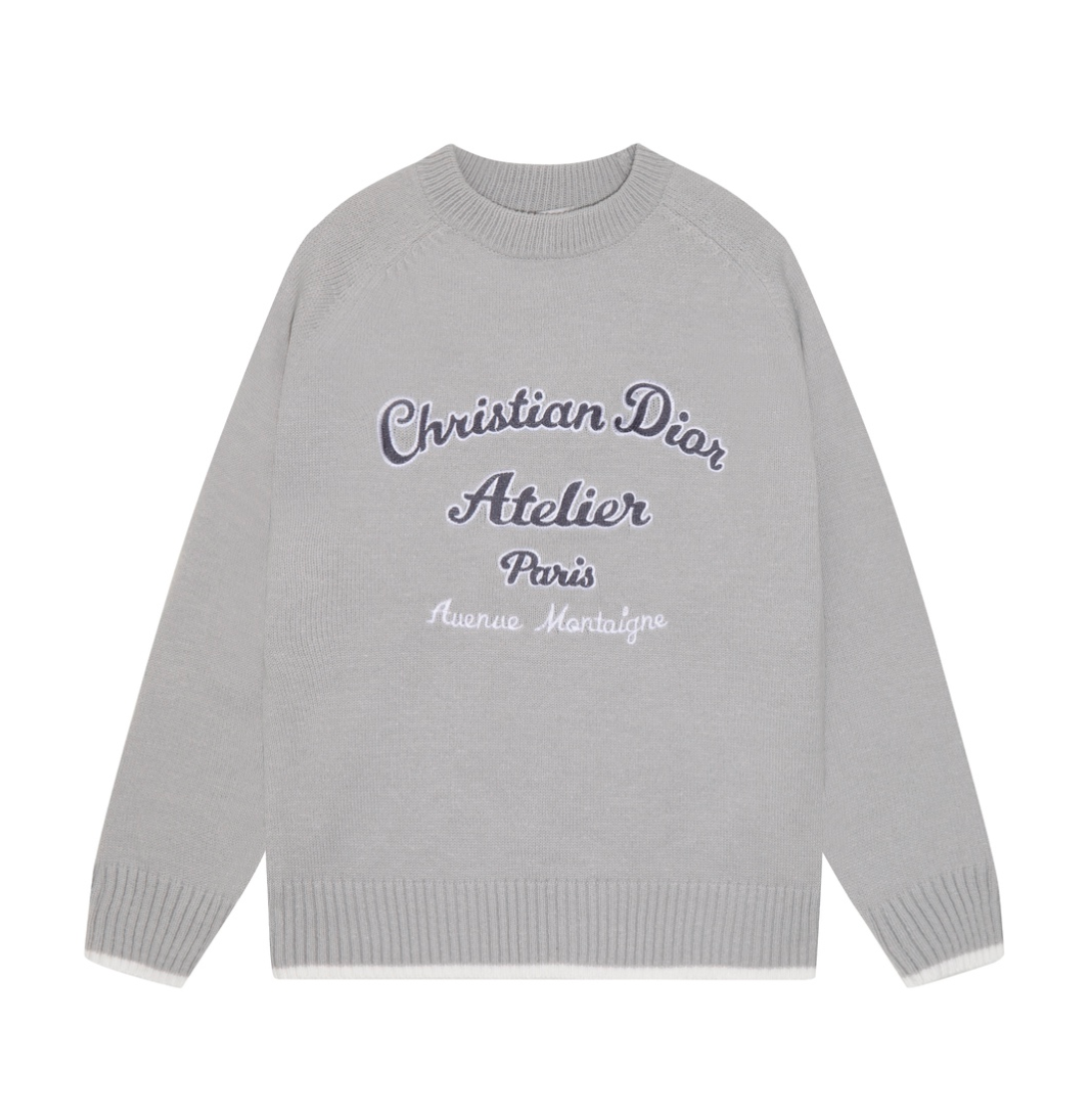 DIOR LOGO KNIT SWEATER– HIGH END