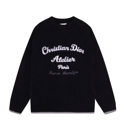 DIOR LOGO KNIT SWEATER– HIGH END
