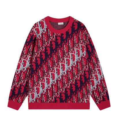 DIOR LOGO KNIT SWEATER– HIGH END