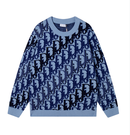DIOR LOGO KNIT SWEATER– HIGH END