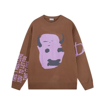 DIOR LOGO KNIT SWEATER– HIGH END