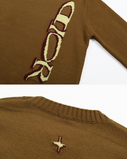 DIOR LOGO KNIT SWEATER– HIGH END