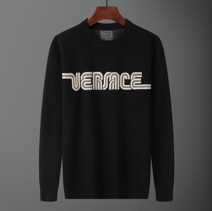 VERSACE LOGO KNIT SWEATER – 1:1 HIGH END