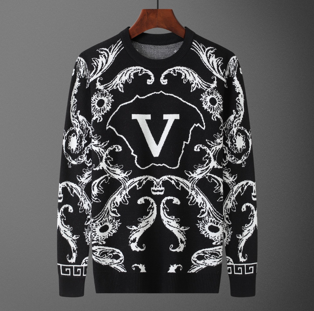 VERSACE LOGO KNIT SWEATER – 1:1 HIGH END