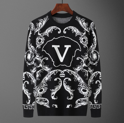 VERSACE LOGO KNIT SWEATER – 1:1 HIGH END
