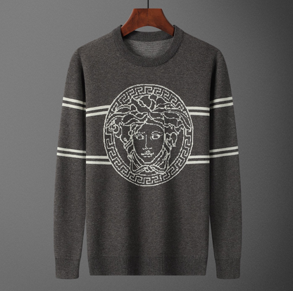 VERSACE LOGO KNIT SWEATER – 1:1 HIGH END