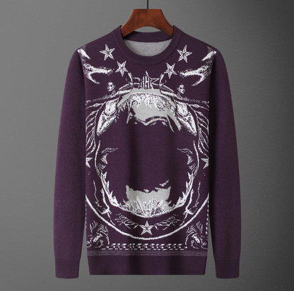 GIVENCHY COLOR BLOCK LOGO KNIT SWEATER – 1:1 HIGH END