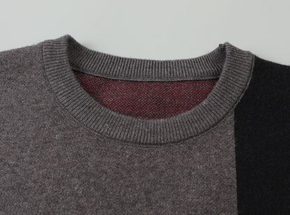 GIVENCHY COLOR BLOCK LOGO KNIT SWEATER – 1:1 HIGH END