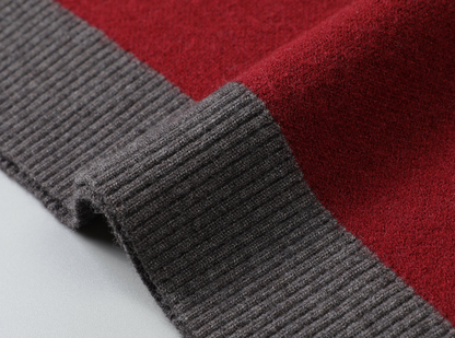 GIVENCHY COLOR BLOCK LOGO KNIT SWEATER – 1:1 HIGH END