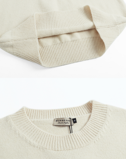 BURBERRY EQUESTRIAN KNIGHT LOGO KNIT SWEATER – 1:1 HIGH END