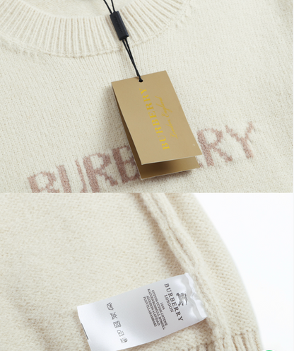 BURBERRY EQUESTRIAN KNIGHT LOGO KNIT SWEATER – 1:1 HIGH END
