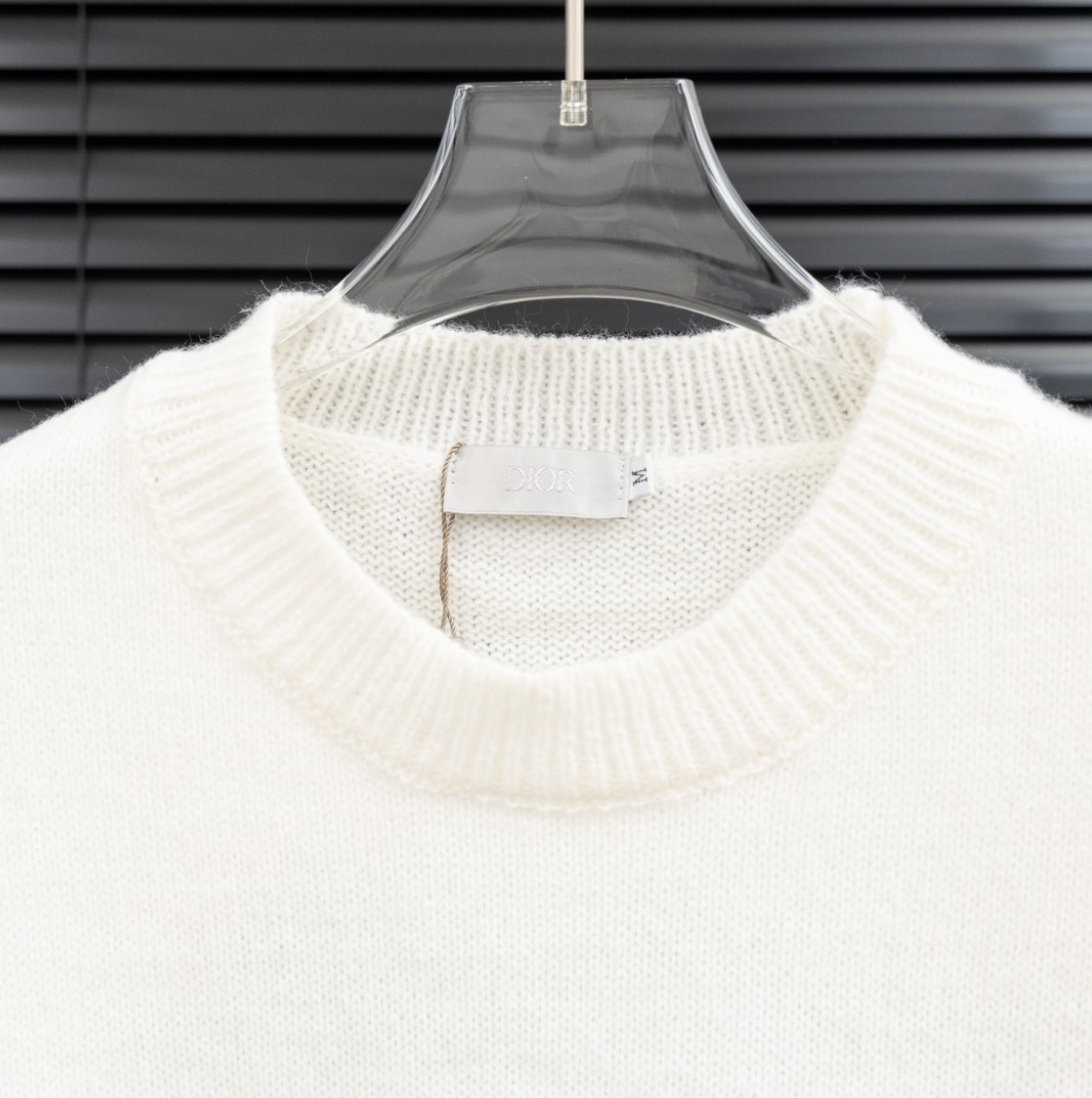 DIOR-STYLE KNIT SWEATER VEST – 2 COLORS– 1:1 HIGH END