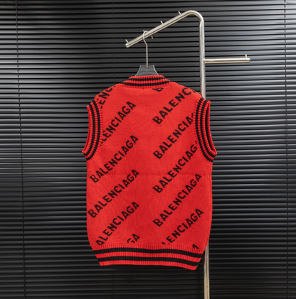 BALENCIAGA V-NECK KNITTED WOOL VEST – 1:1 HIGH END
