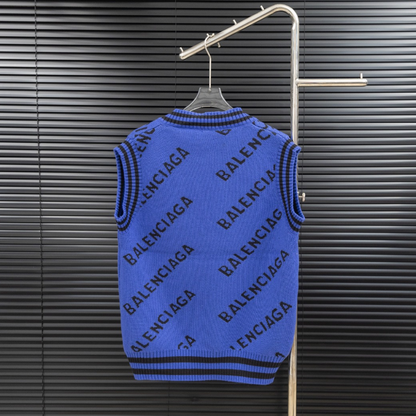 BALENCIAGA V-NECK KNITTED WOOL VEST – 1:1 HIGH END
