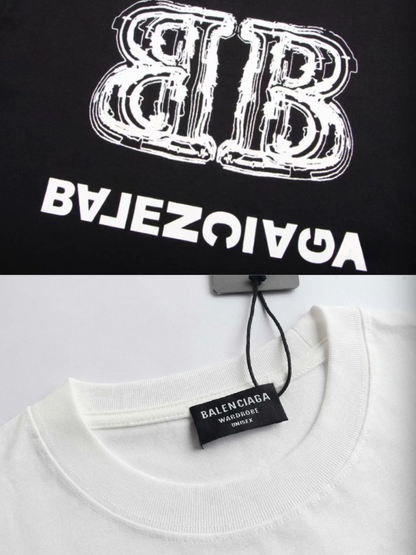 BALENCIAGA BACK FLIP LOGO CREWNECK SWEATSHIRT – INDIVIDUAL PIECE – 1:1 HIGH END
