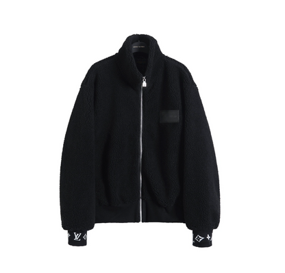 LOUIS VUITTON 25FW MONOGRAM CUFFS FLEECE JACKET – INDIVIDUAL PIECE – 1:1 HIGH END