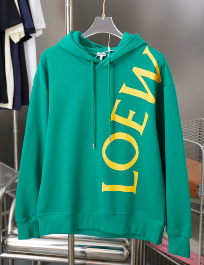 LOEWE VERTICAL LOGO OVERSIZED HOODIE – INDIVIDUAL PIECE – 1:1 HIGH END