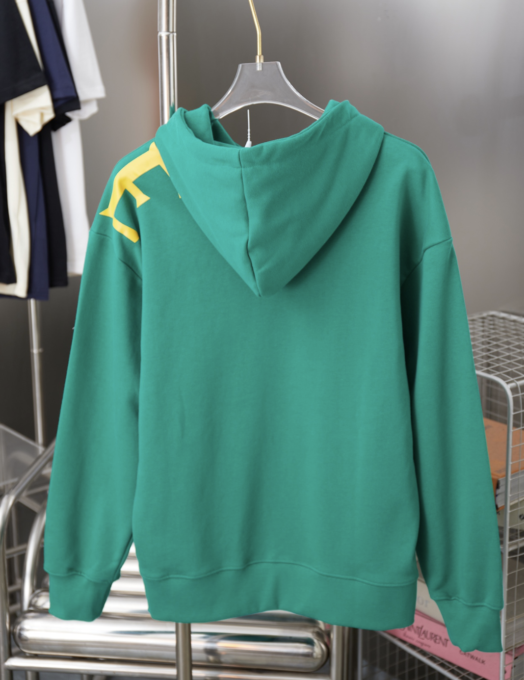 LOEWE VERTICAL LOGO OVERSIZED HOODIE – INDIVIDUAL PIECE – 1:1 HIGH END