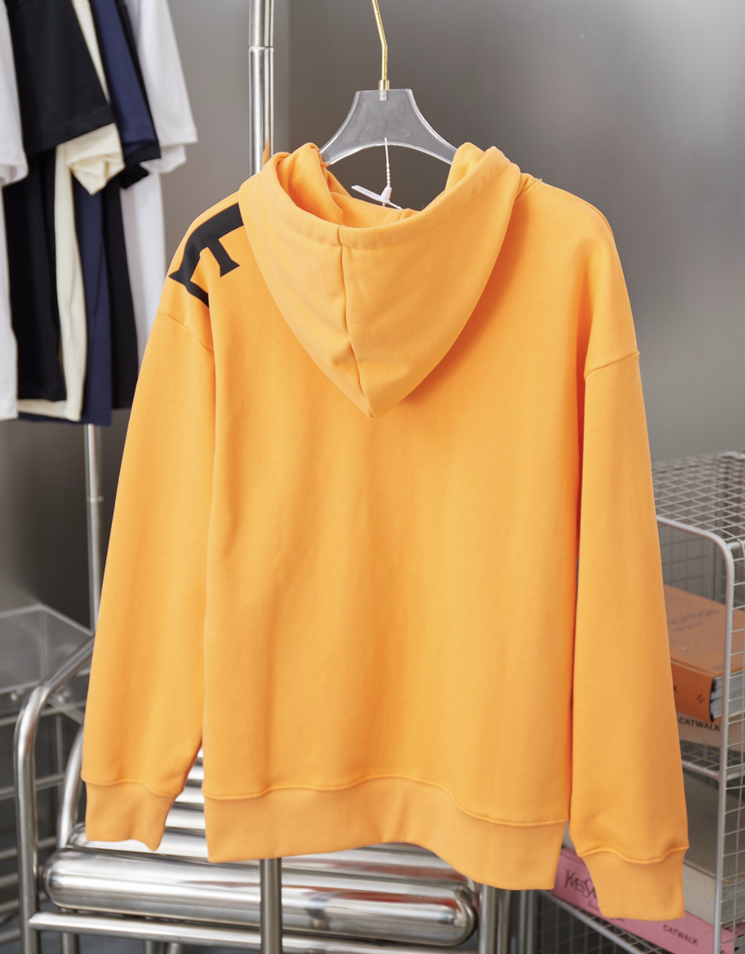 LOEWE VERTICAL LOGO OVERSIZED HOODIE – INDIVIDUAL PIECE – 1:1 HIGH END