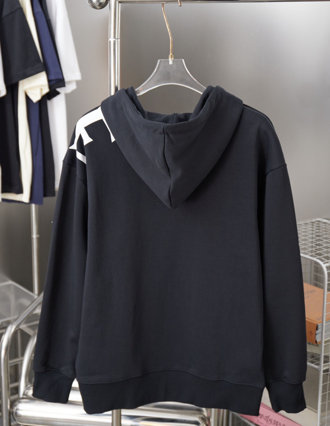 LOEWE VERTICAL LOGO OVERSIZED HOODIE – INDIVIDUAL PIECE – 1:1 HIGH END