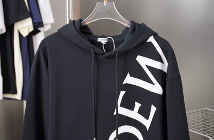 LOEWE VERTICAL LOGO OVERSIZED HOODIE – INDIVIDUAL PIECE – 1:1 HIGH END