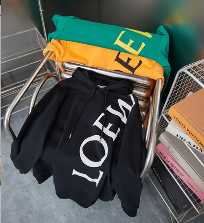 LOEWE VERTICAL LOGO OVERSIZED HOODIE – INDIVIDUAL PIECE – 1:1 HIGH END