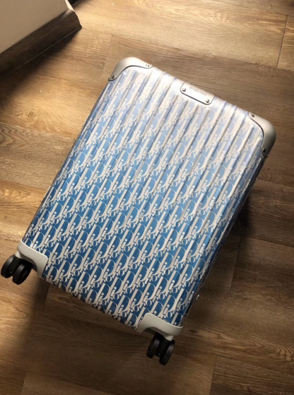 RIMOWA X DIOR ALUMINIUM LUGGAGE -  HIGH QUALITY 1:1