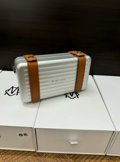 RIMOWA PERSONAL ALUMINIUM CROSS-BODY BAG – HIGH QUALITY 1:1