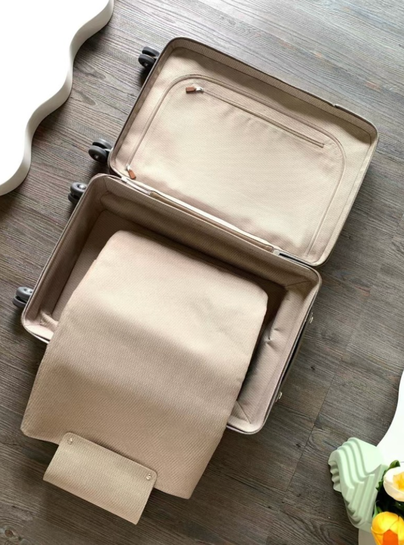 HERMÈS-STYLE R.M.S. LEATHER CARRY-ON LUGGAGE – 20″– HIGH QUALITY 1:1