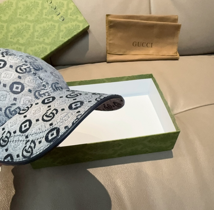 GUCCI-STYLE GG EMBROIDERED BASEBALL CAP – HIGH QUALITY 1:1