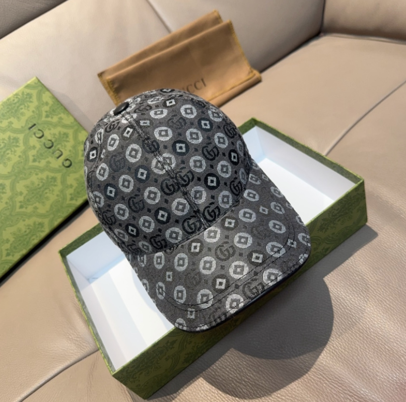 GUCCI-STYLE GG EMBROIDERED BASEBALL CAP – HIGH QUALITY 1:1