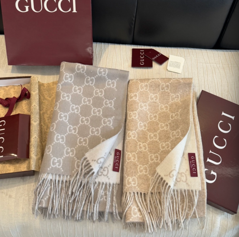 GUCCI GG WOOL SCAR – 100% WOLLE – HIGH QUALITY 1:1